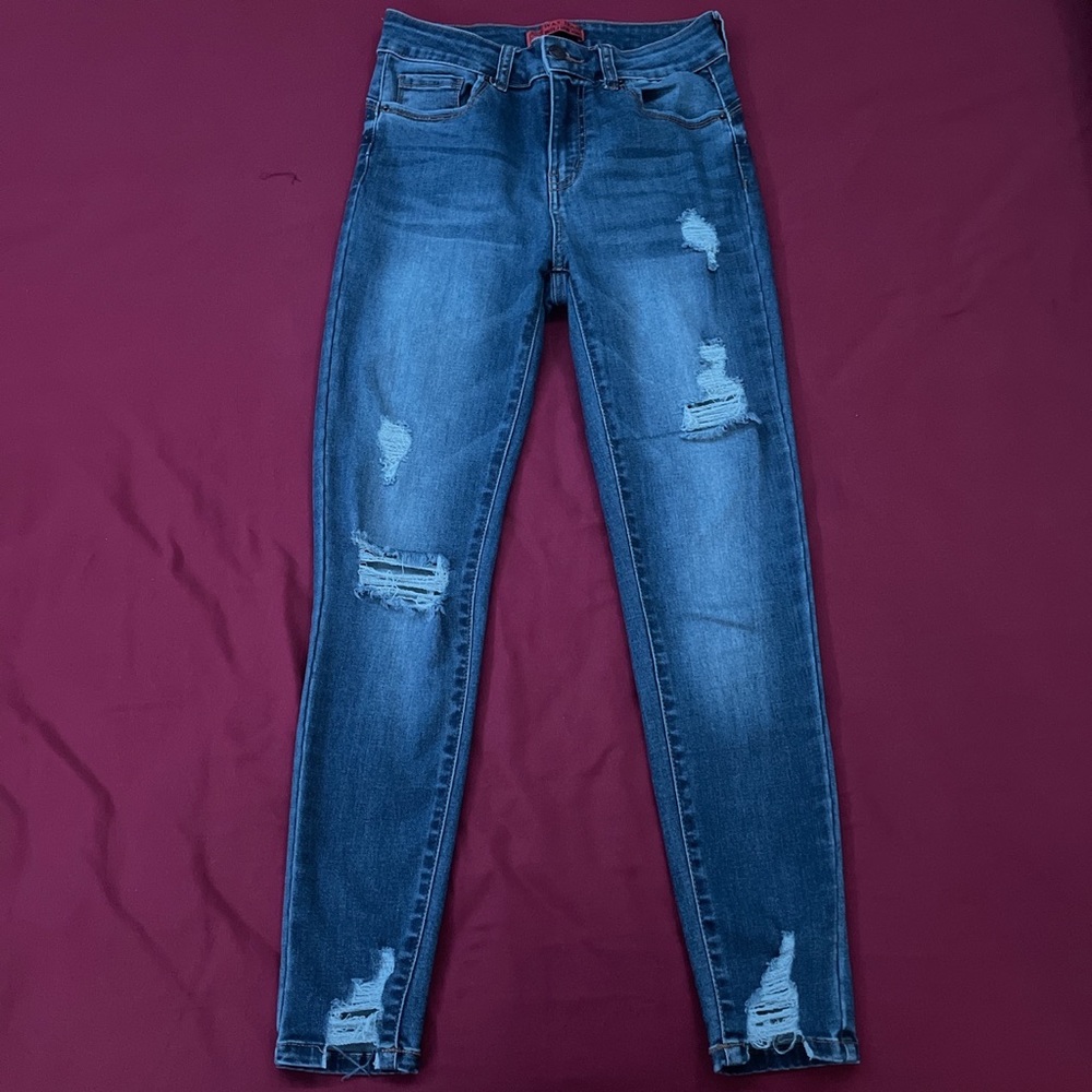 Wax Jean Ripped Jeans